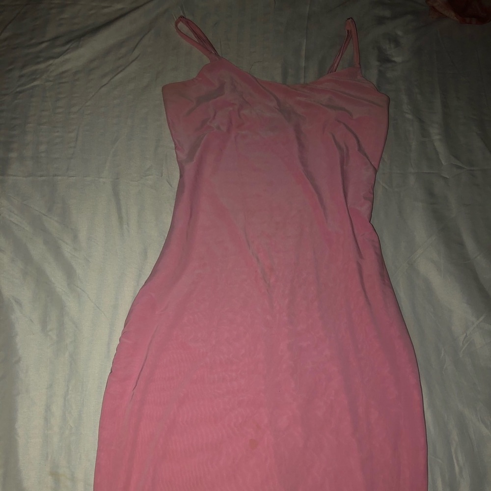 Pink dress